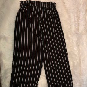Black & Red striped pants!